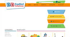 Desktop Screenshot of enabledsolutions.com